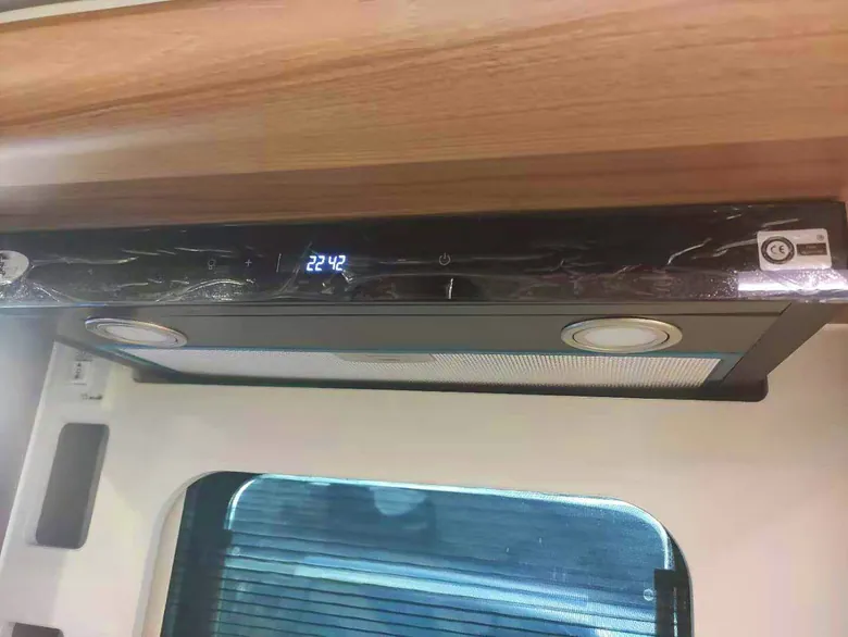 hotte aspirante pour camping car