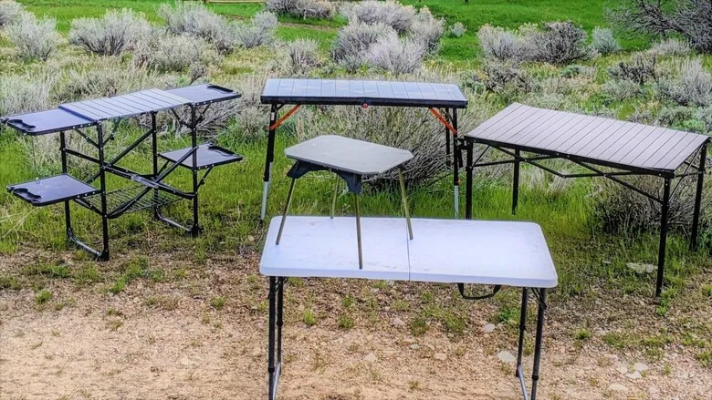 table pliante de camping