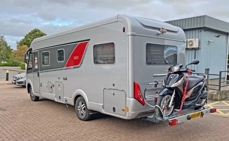 porte moto camping-car 200 kg