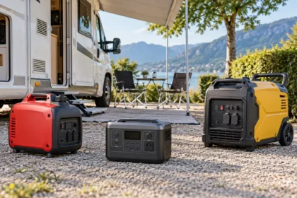 Stations électriques et groupes électrogènes pour camping-car